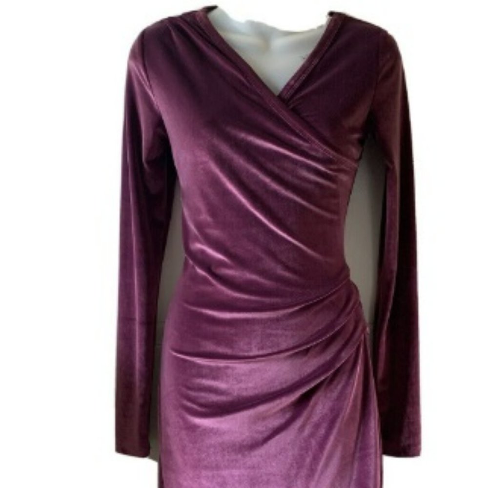 Wilfred Free Klum Velvet Dress Size XXS Cocktail Dress, Formal Wear, Aritzia